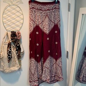 Wide leg Harem Pants